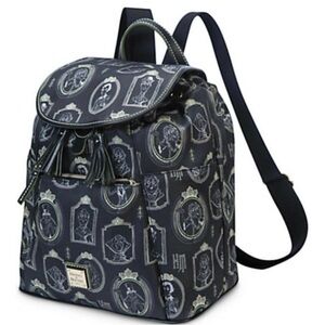 Disney Parks Haunted Mansion Magic Kingdom Retired Dooney & Bourke Backpack